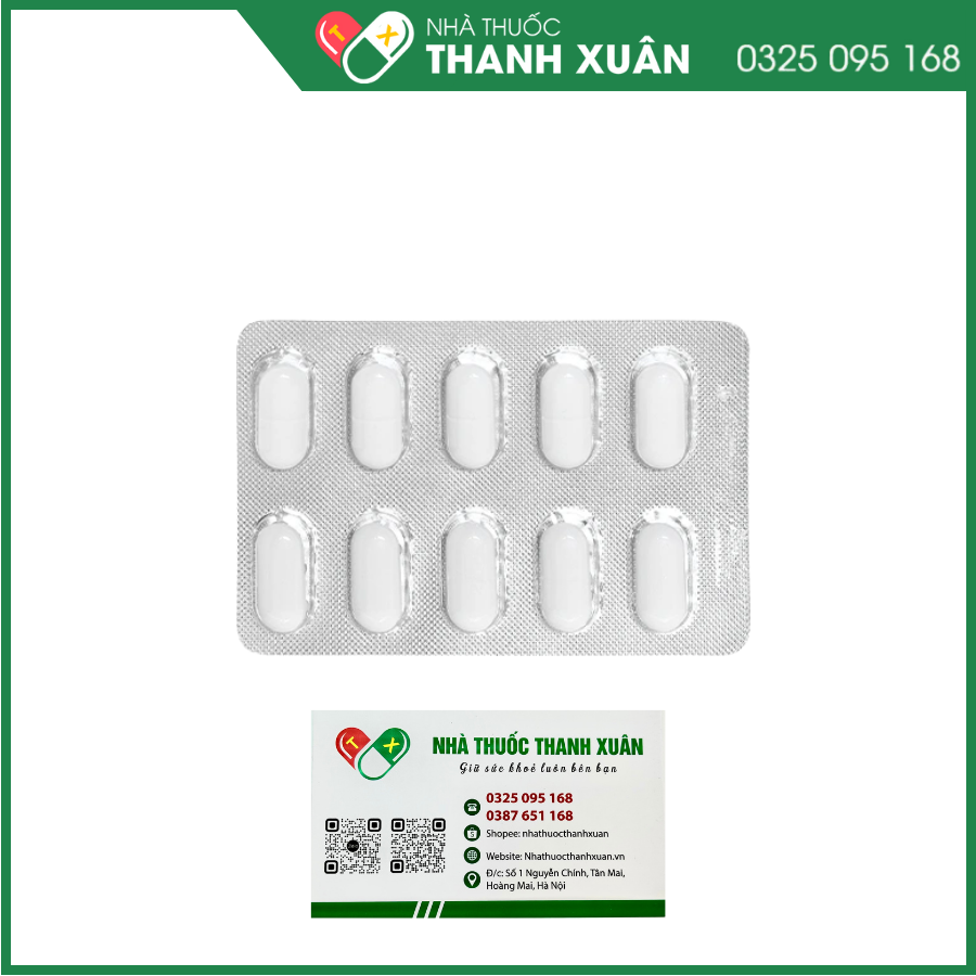 Vipicetam 800 trị giật rung, chóng mặt, nghiện rượu, rối loạn nhận thức người già, chứng khó đọc ở trẻ